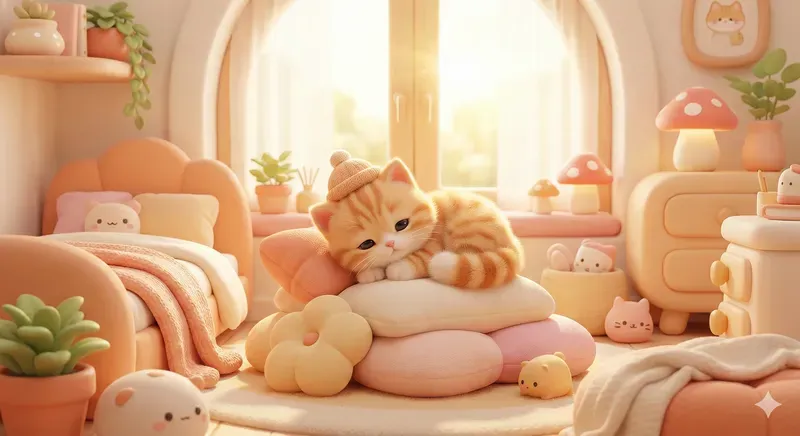 Cozy Kawaii 3D Characters