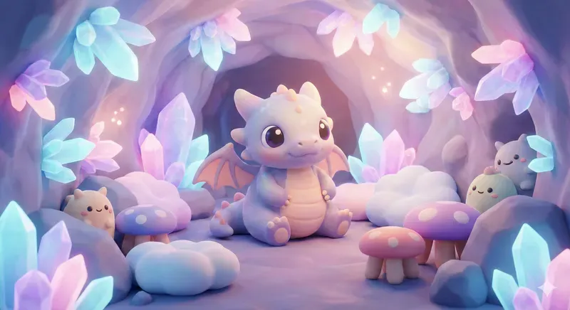 Cozy Kawaii 3D Characters