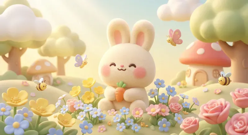 Cozy Kawaii 3D Characters