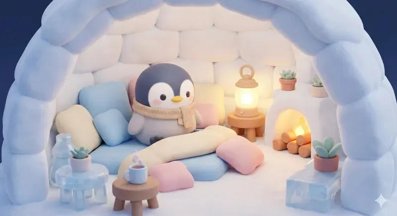 Cozy Kawaii 3D Characters