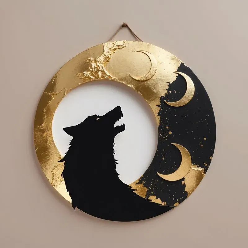 Black Silhouettes X Gold Foil