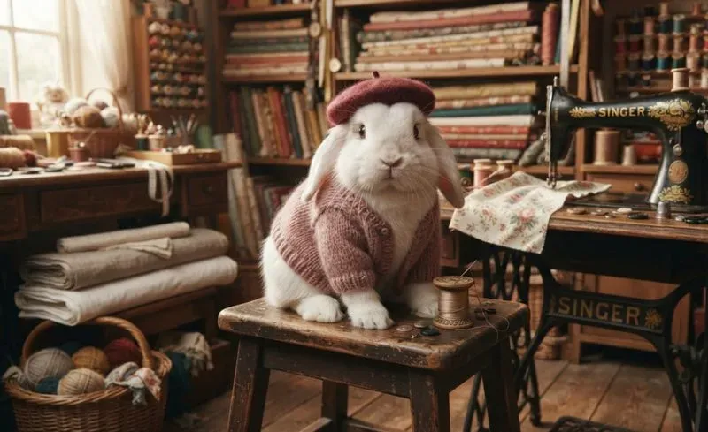 Animals In Cozy Vintage