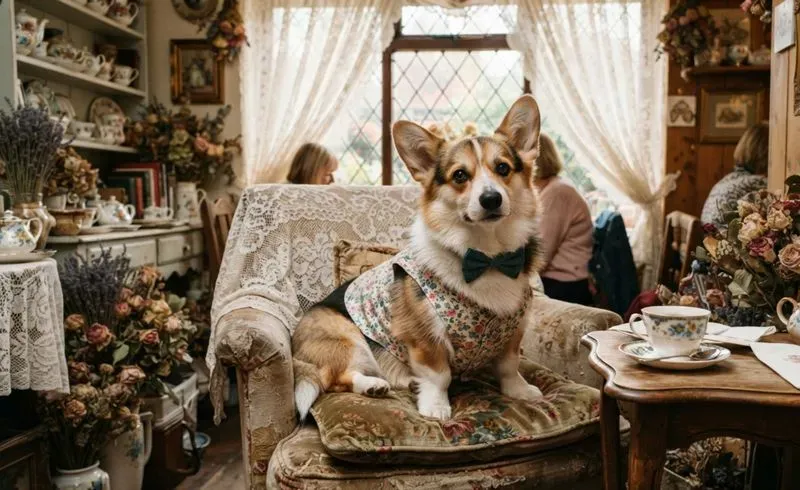 Animals In Cozy Vintage