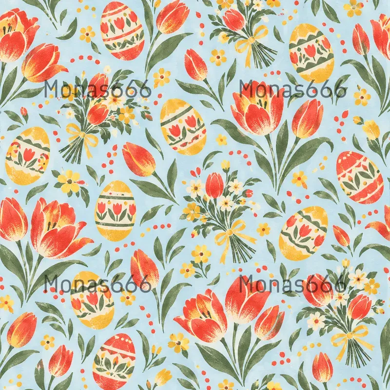 Vintage Holiday Gift Wrap Patterns