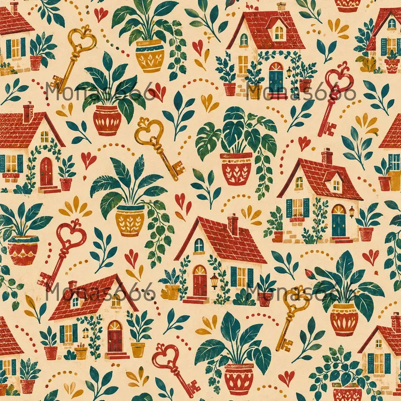 Vintage Holiday Gift Wrap Patterns