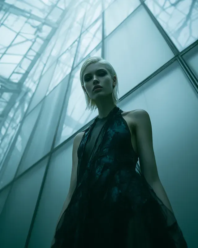 Industrial Noir Haute Couture Ensembles