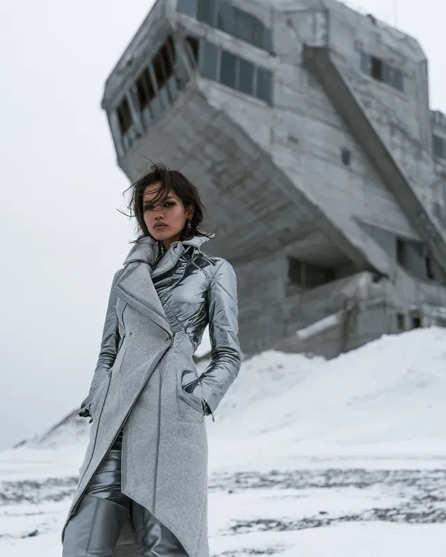 Industrial Noir Haute Couture Ensembles