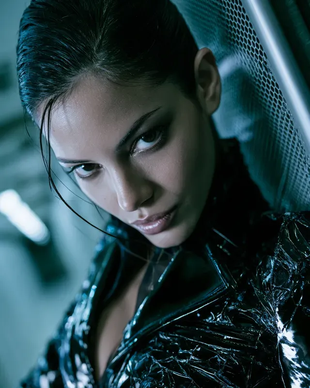 Industrial Noir Haute Couture Ensembles