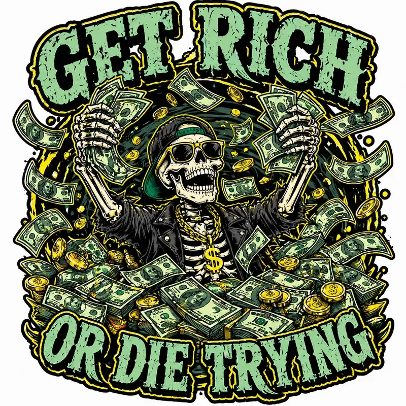 Retro Skeleton Sticker Vectors