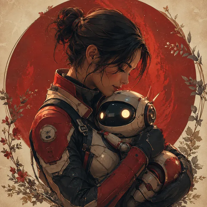 Emotional Vignette Illustrations