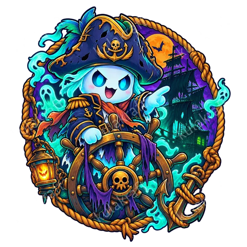 Halloween Sailor Tshirt Prints