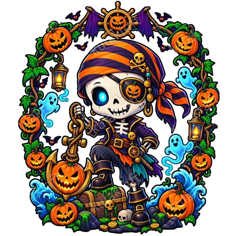 Halloween Sailor Tshirt Prints