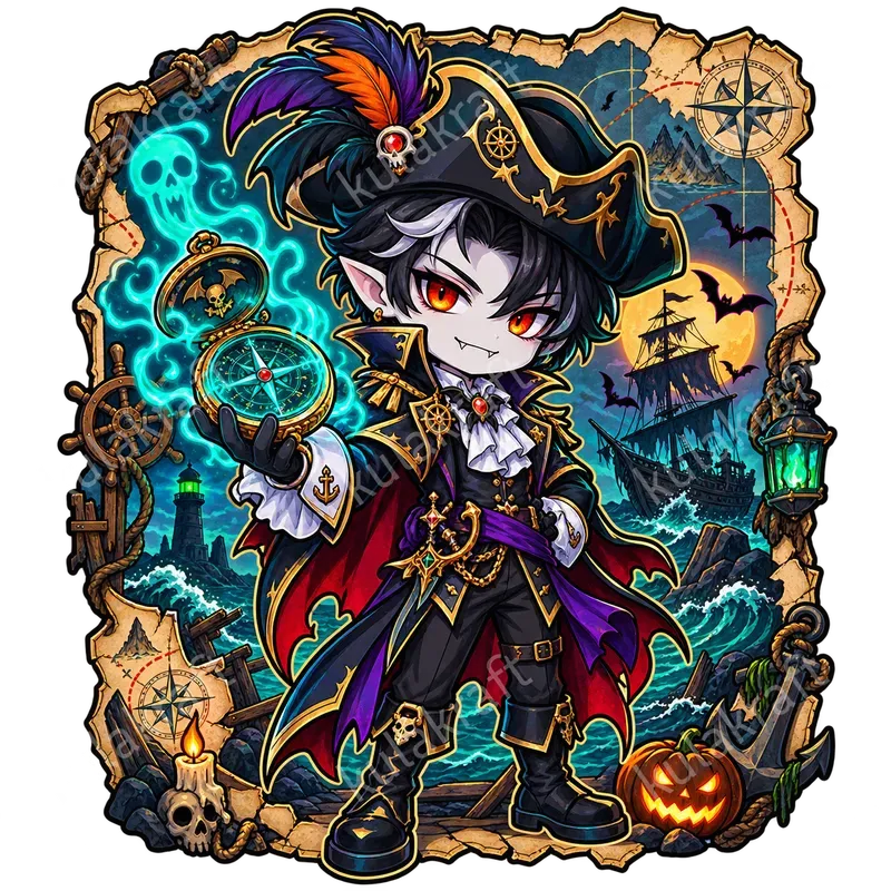 Halloween Sailor Tshirt Prints