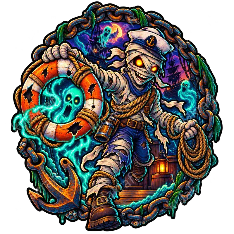 Halloween Sailor Tshirt Prints