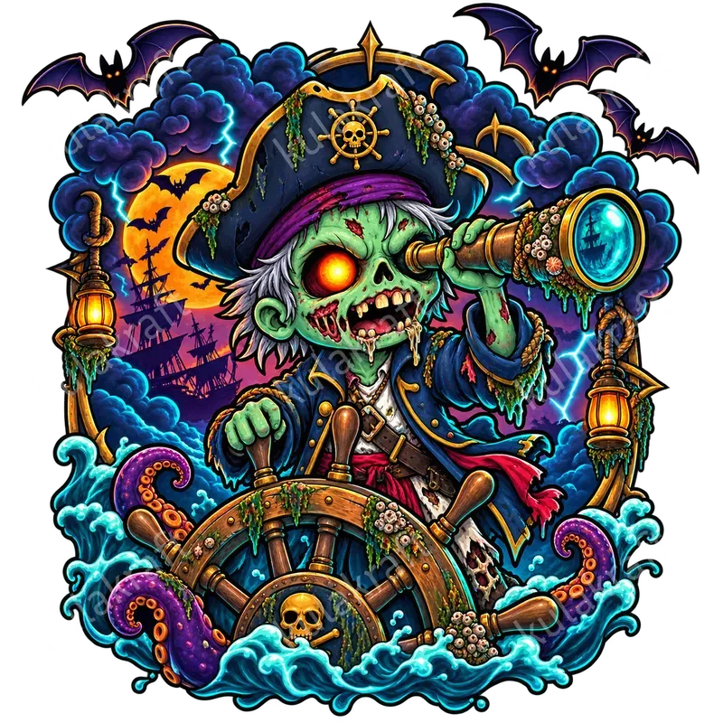 Halloween Sailor Tshirt Prints