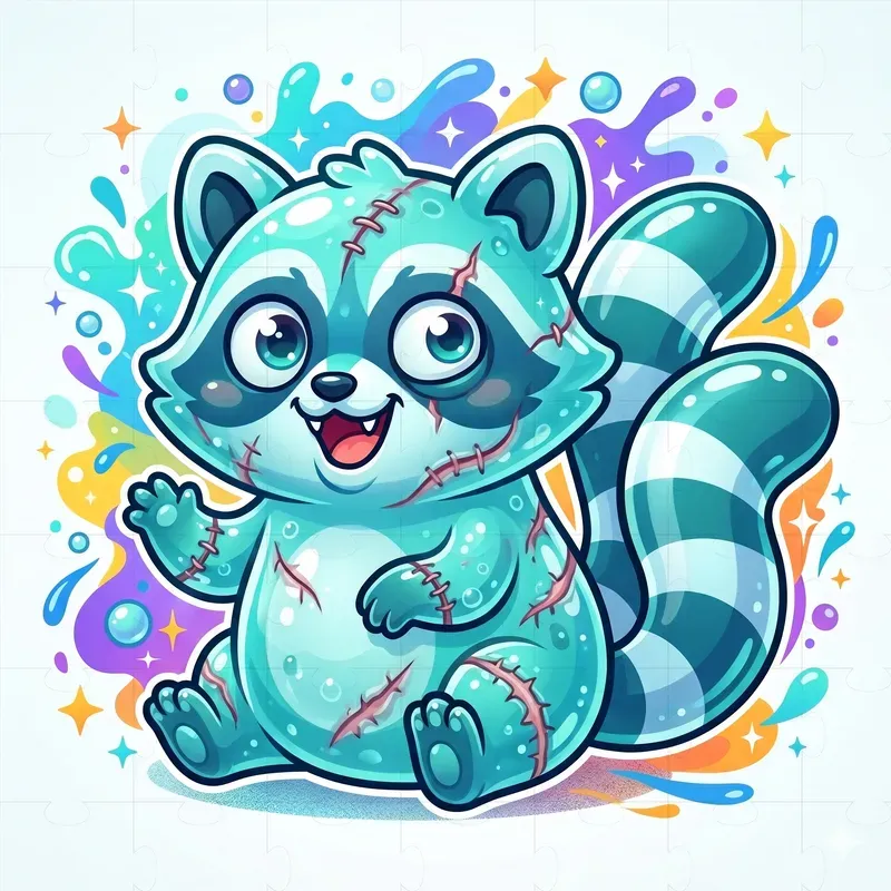 Cute Mascot Monster Characters