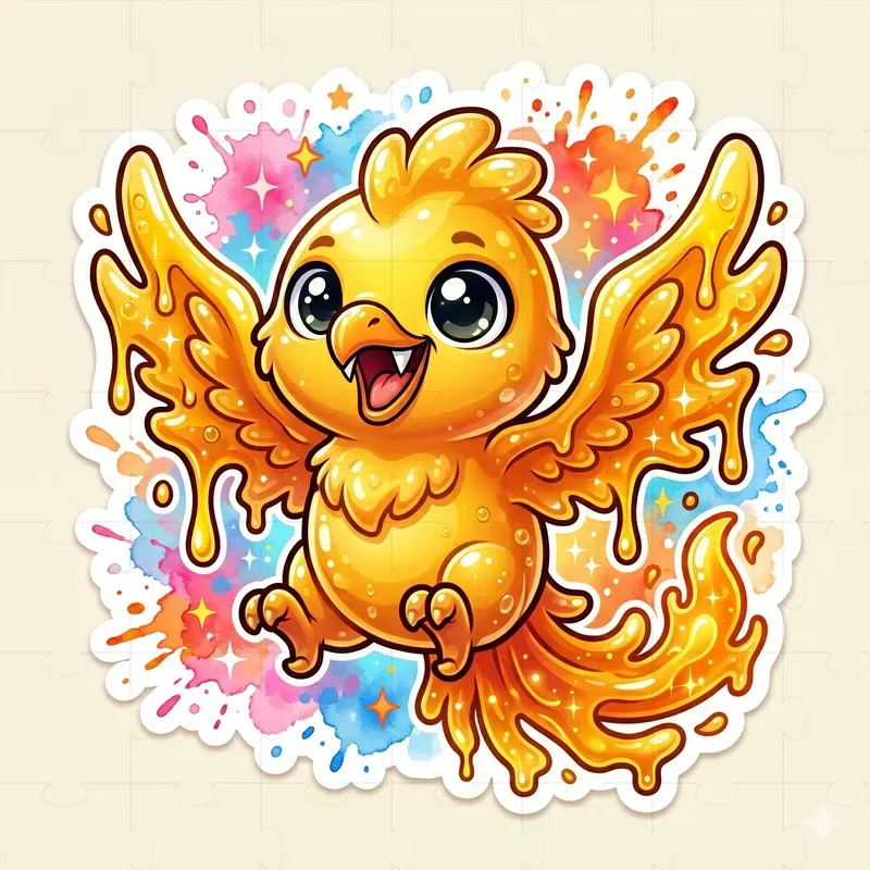 Cute Mascot Monster Characters