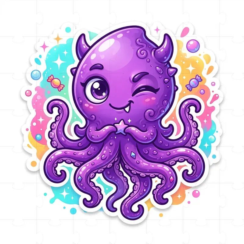 Cute Mascot Monster Characters