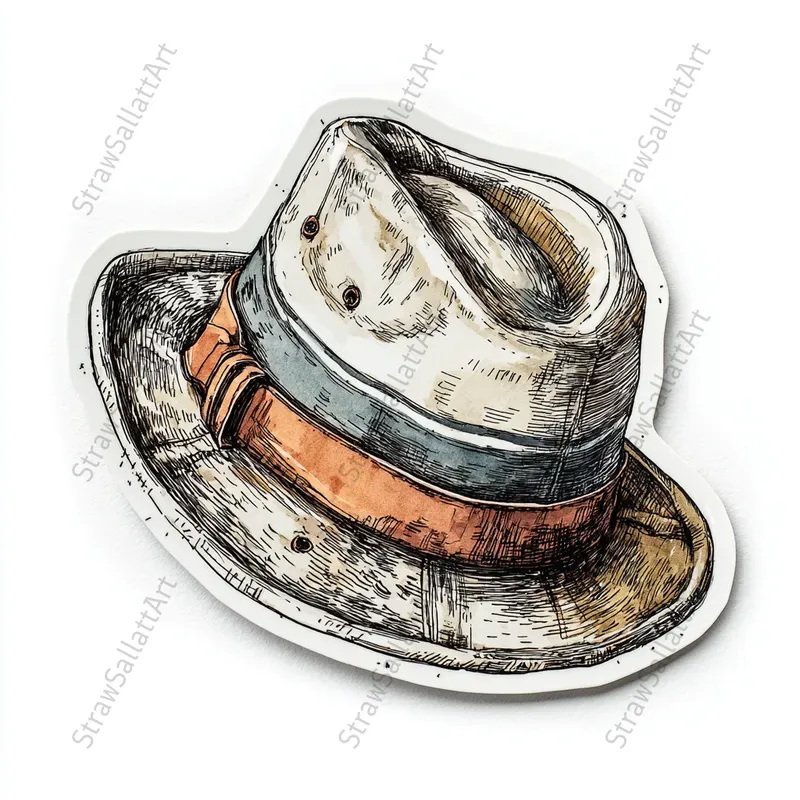 Vintage Travel Sticker Design Clipart