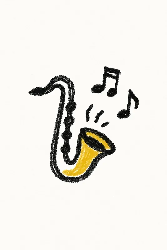 Minimalist Hand Drawn Doodle Art
