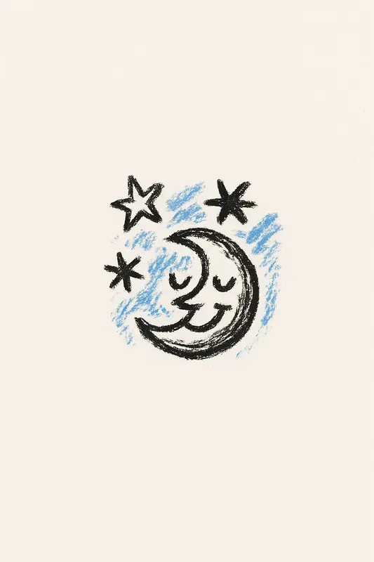 Minimalist Hand Drawn Doodle Art