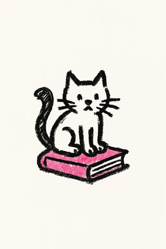 Minimalist Hand Drawn Doodle Art