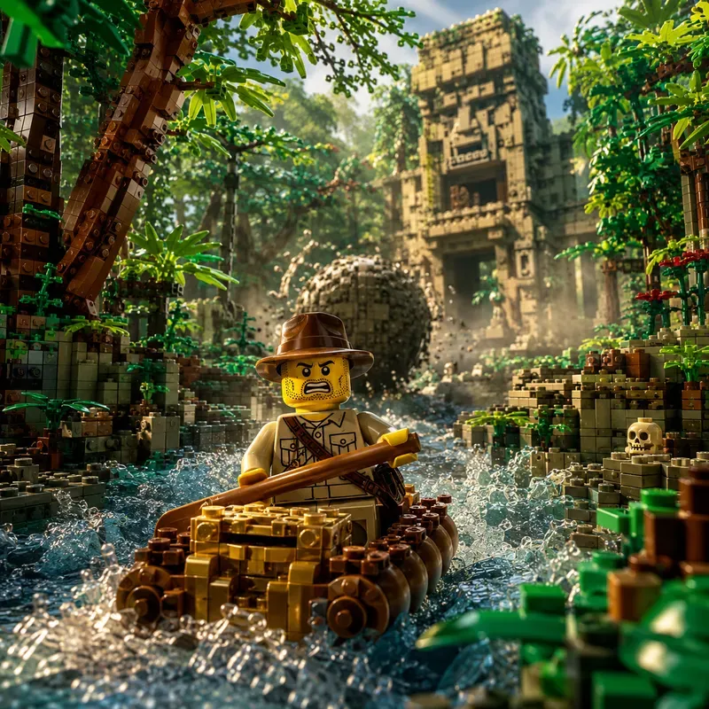 Brickside Escape Cinematic Legos