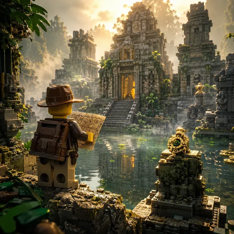 Brickside Escape Cinematic Legos