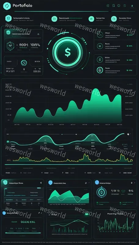 Landing Page UI Finance Dashboards