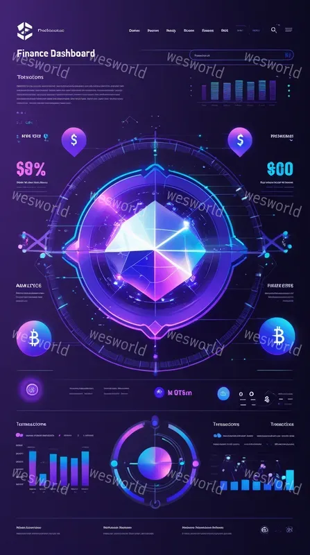 Landing Page UI Finance Dashboards