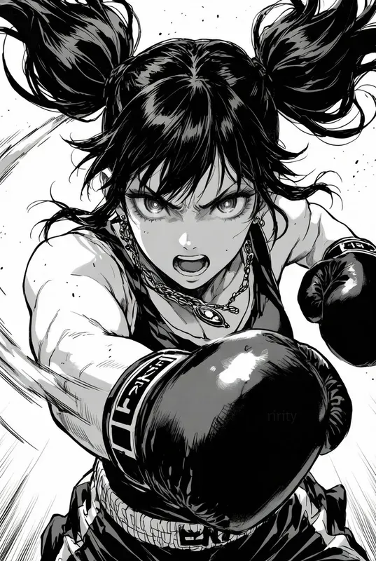 Thrust Perspective Manga Art
