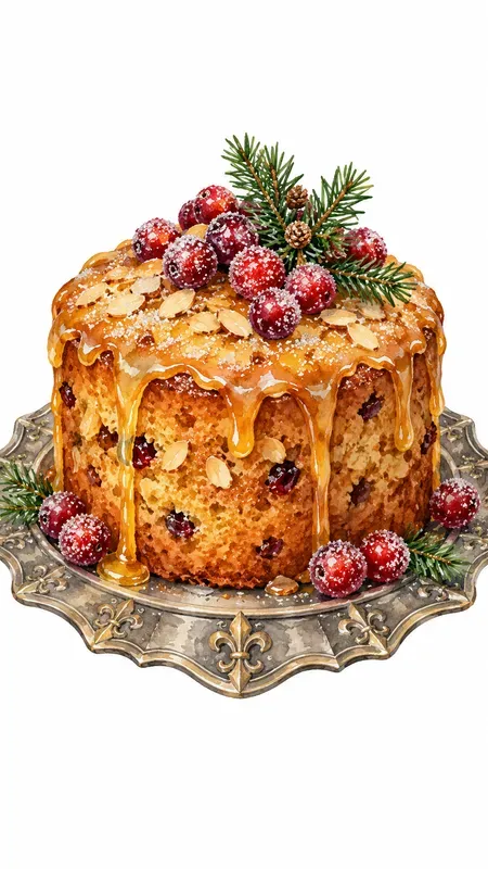 Winter Medieval Castle Food Cliparts