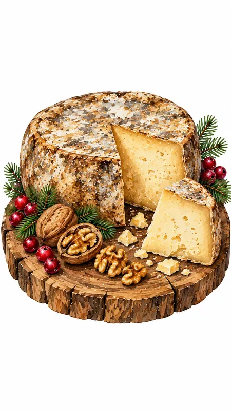 Winter Medieval Castle Food Cliparts