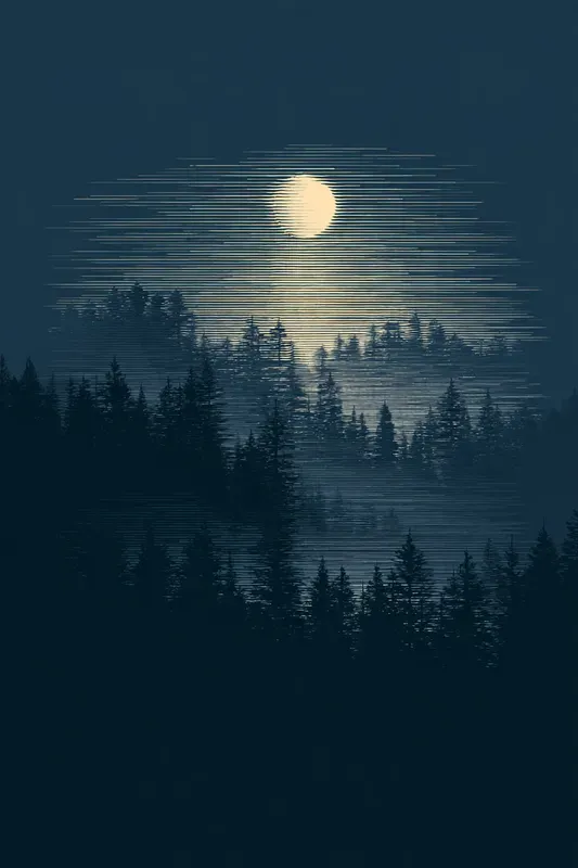 Ridgeline Wave Art Generator