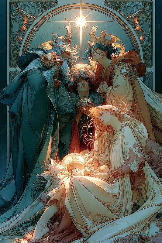 Sacred Storybook Illustrations
