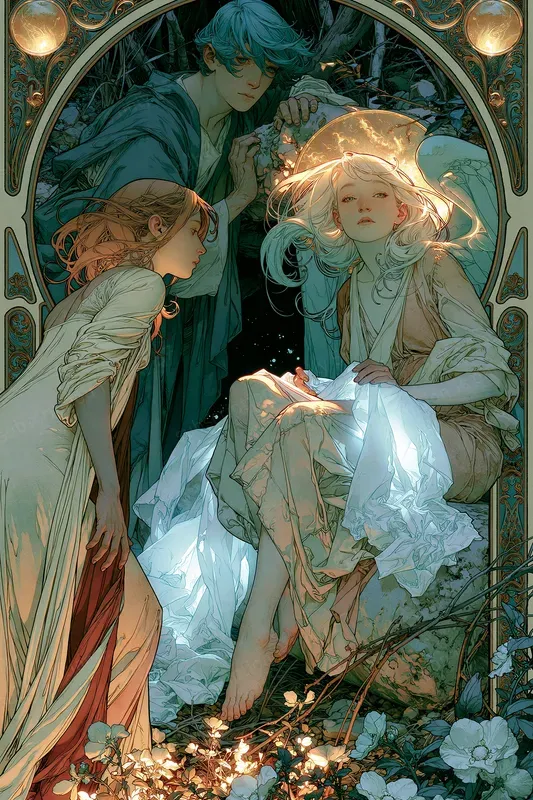 Sacred Storybook Illustrations