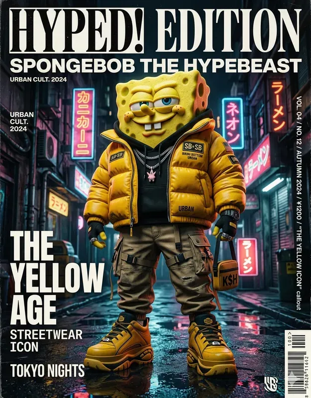 Hypebeast Cartoon Covers