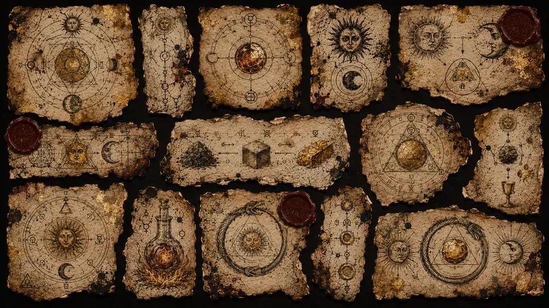 Junk Journal Alchemy Torn Letter Ephemera