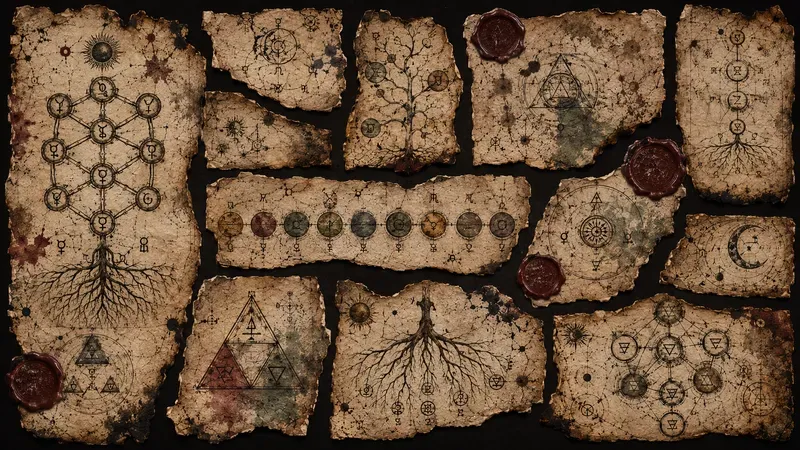 Junk Journal Alchemy Torn Letter Ephemera