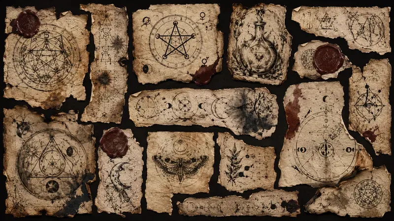 Junk Journal Alchemy Torn Letter Ephemera