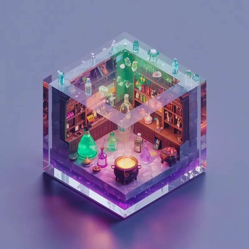 Premium Lucid 3D Dioramas