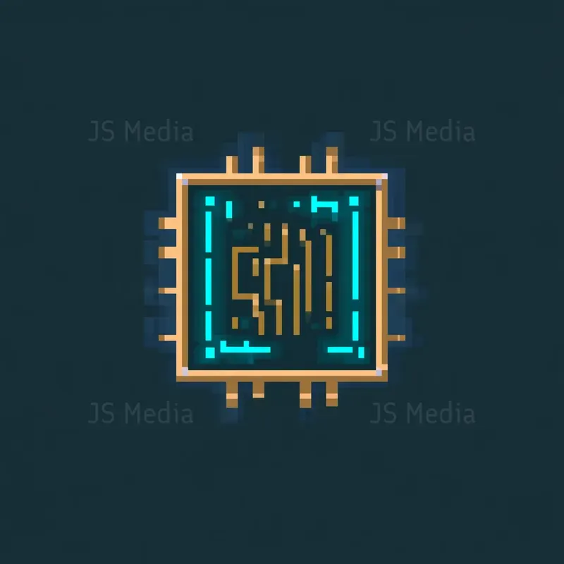 16bit Cyberpunk Tech Hack Gear Icons