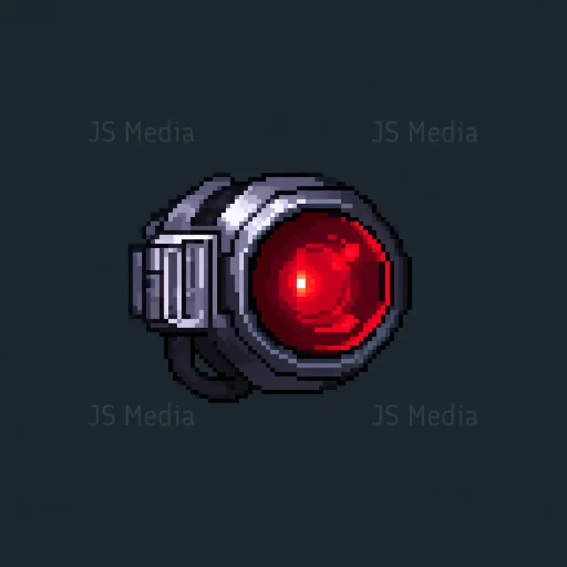 16bit Cyberpunk Tech Hack Gear Icons
