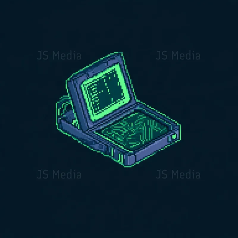 16bit Cyberpunk Tech Hack Gear Icons
