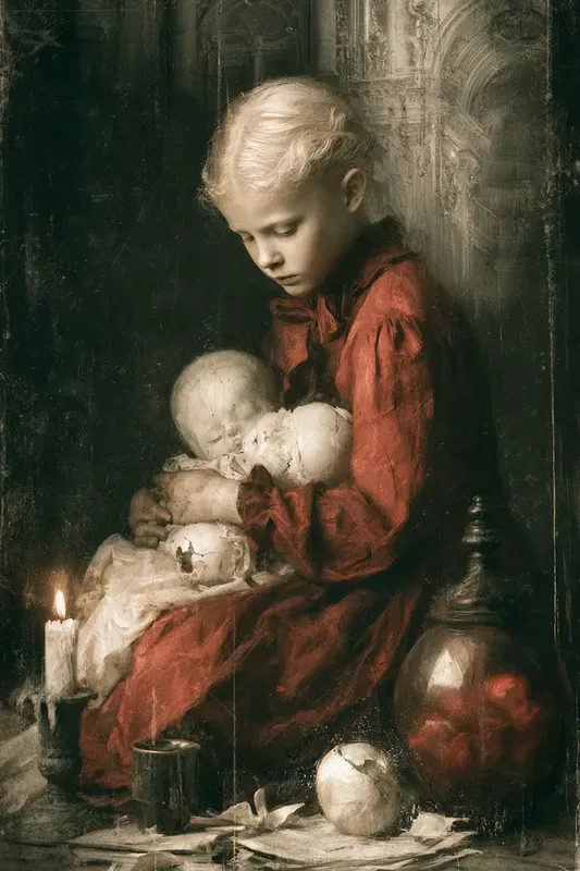 Dark Victorian Surreal Collages
