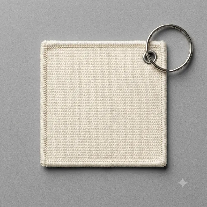 Embroidered Key Tag Patch Spec Photo Systems
