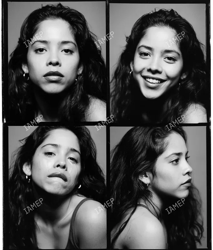 4 Frame Casting Monochrome Portraits