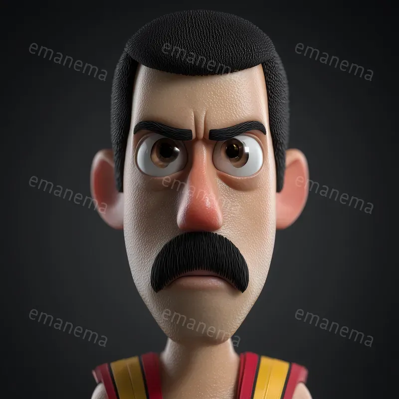 Famous People In 3D Cartoon Style