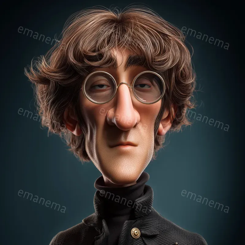 Famous People In 3D Cartoon Style