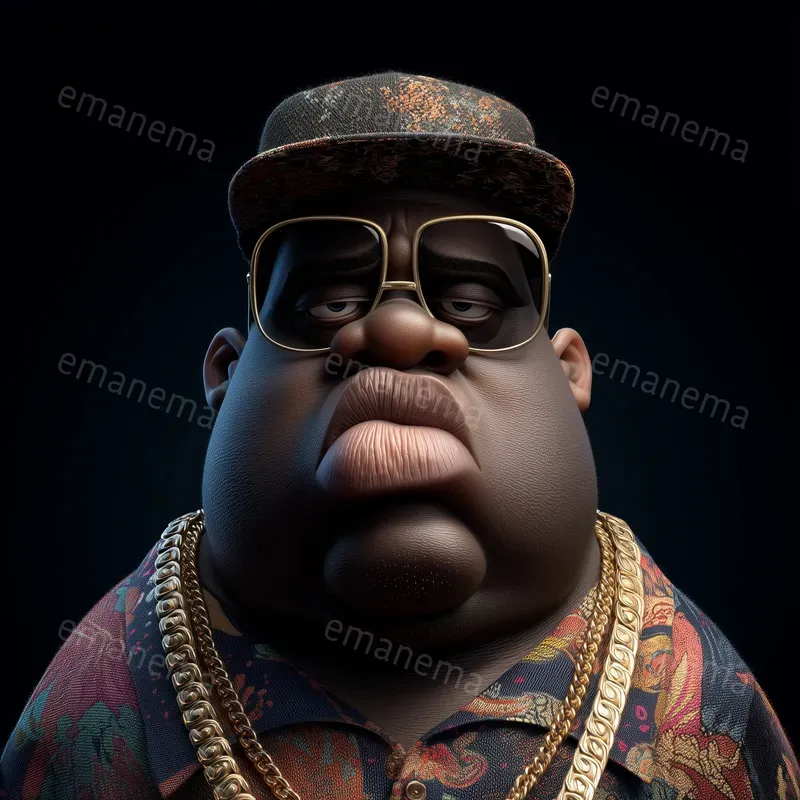 Famous People In 3D Cartoon Style